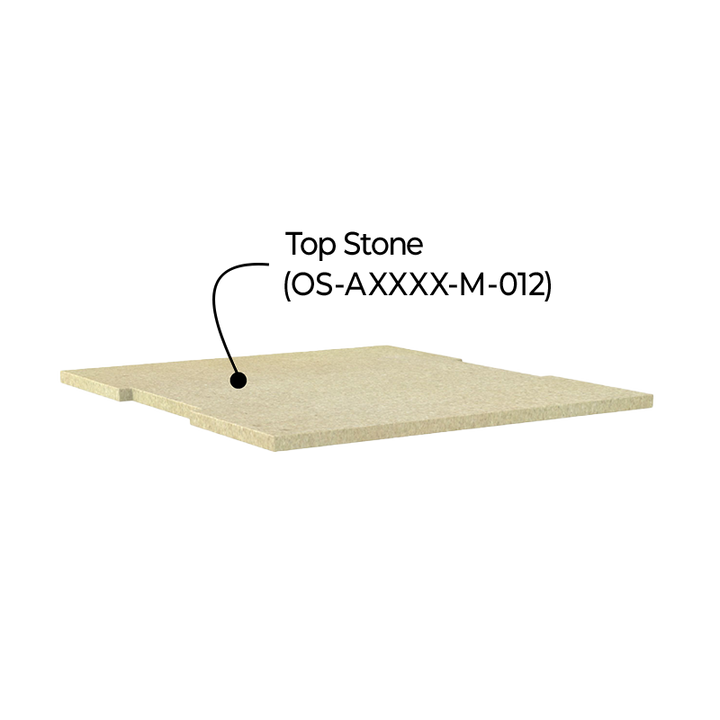 Indoor Series Gas Stove Top Pizza Oven Box Top Stone