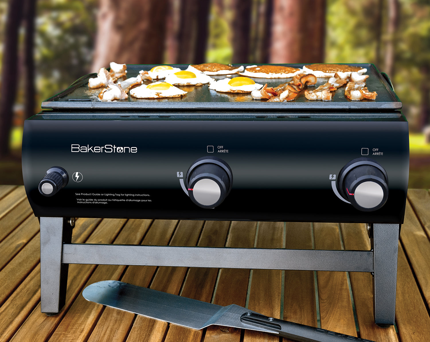 Original Series Portable Gas Pizza Oven and Griddle Combo Kit BakerStone Products Canada