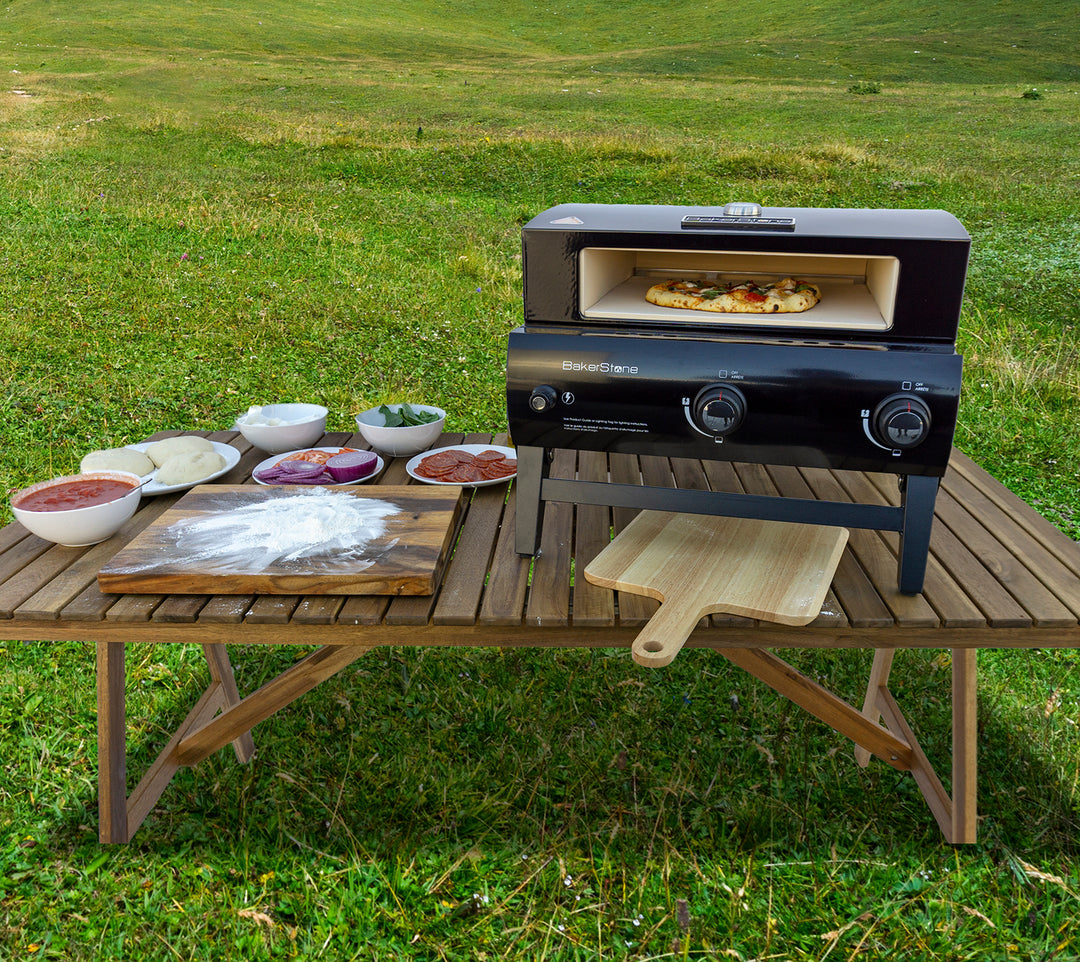 Original Series Portable Gas Pizza Oven and Griddle Combo Kit