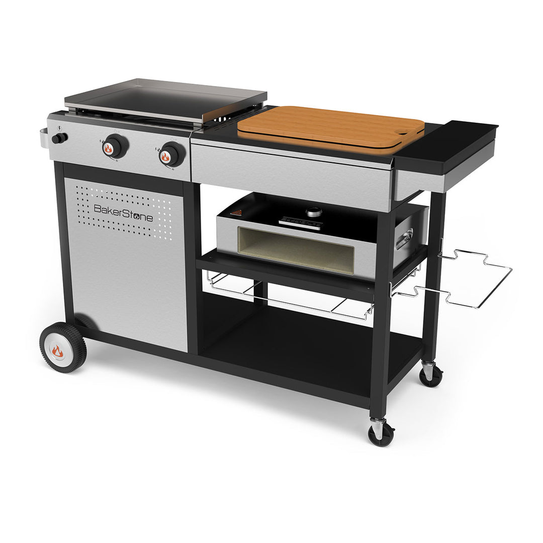 Original Series Gas Pizza Oven and Griddle with Prep Station