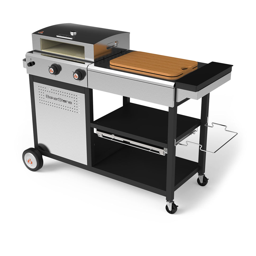 Original Series Gas Pizza Oven and Griddle with Prep Station