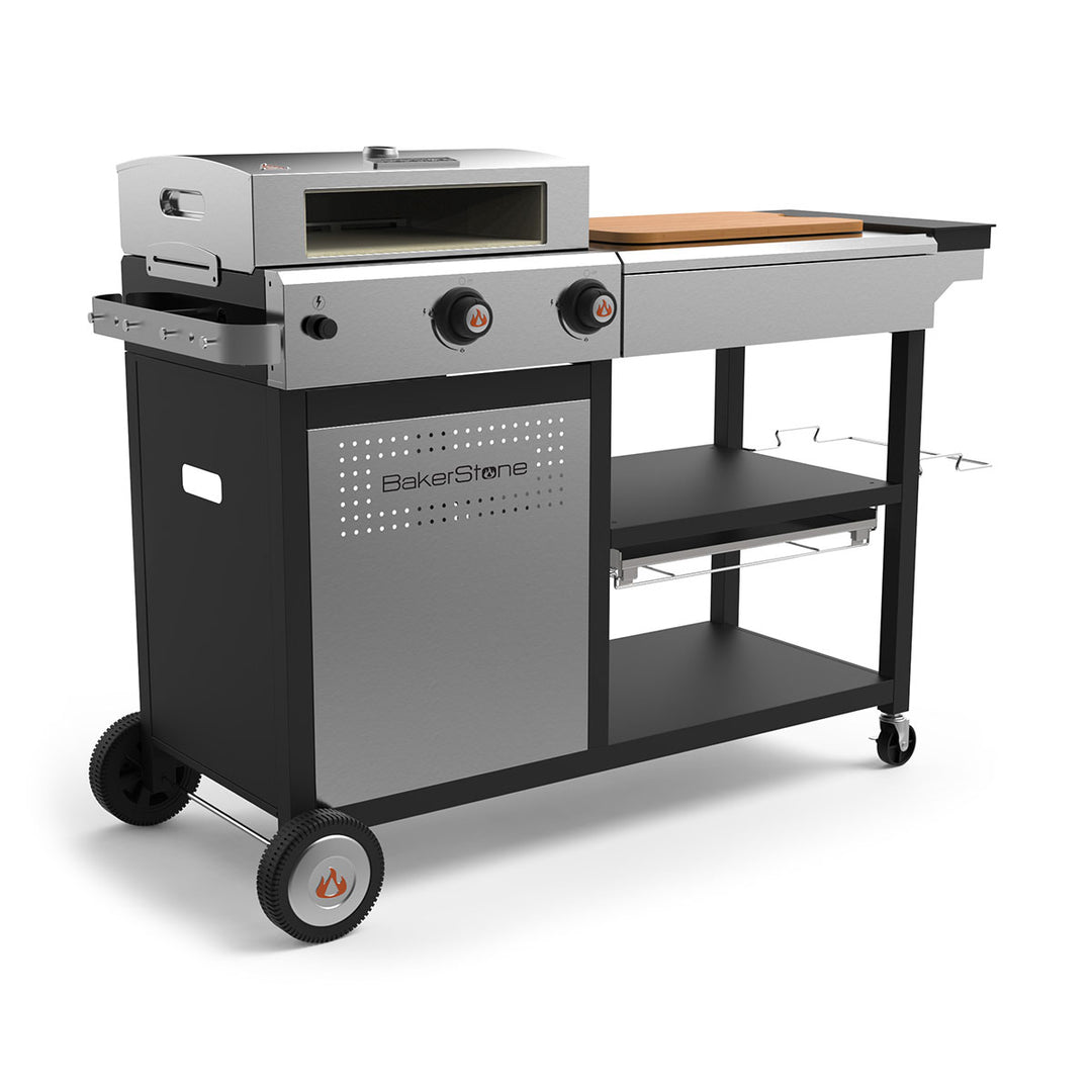 Original Series Gas Pizza Oven and Griddle with Prep Station