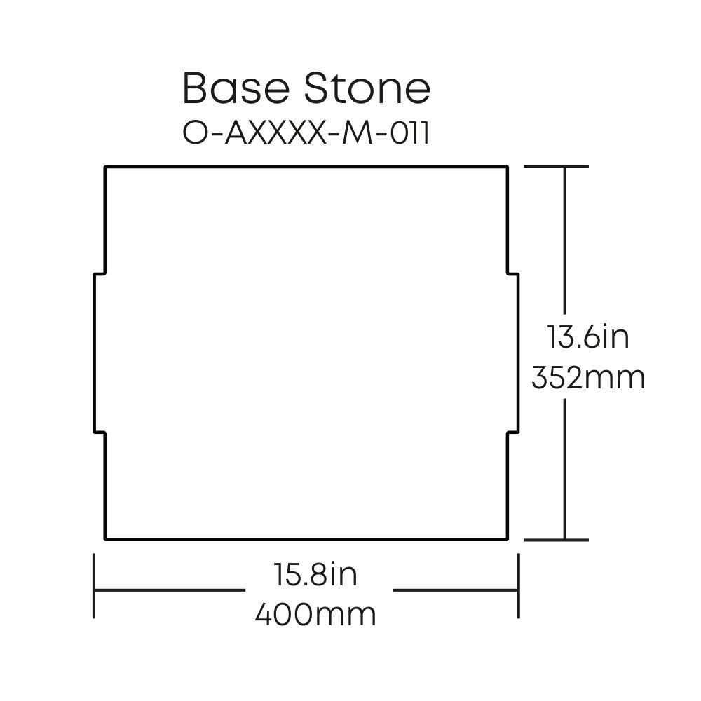 Original, Professional and Commercial Series Base Stone