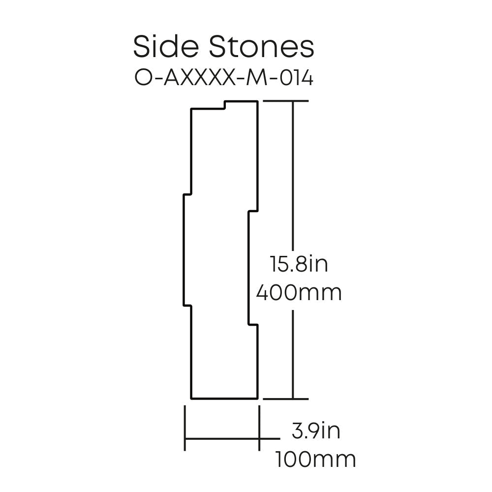 Original, Professional and Commercial Series Complete Stone Assembly