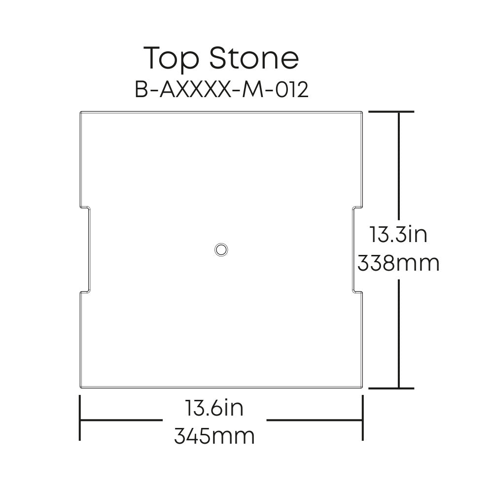 Basics Series Complete Stone Assembly