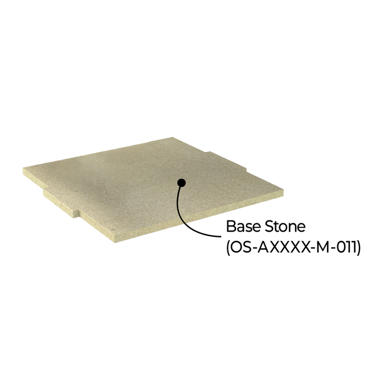 Indoor Series Gas Stove Top Pizza Oven Box Base Stone